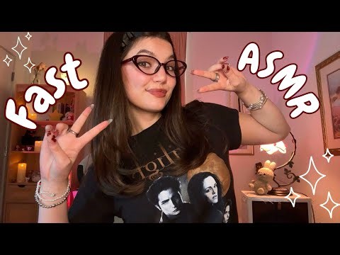 ASMR For When You Need New Sounds (Fast and Aggressive Triggers, Tapping, Scratching, Mouth Sounds)