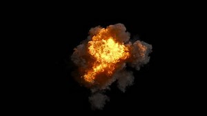 Large Explosion Shafts Fire Smoke Three Stock Footage Video (100% Royalty-free) 3512557159 | Shutterstock