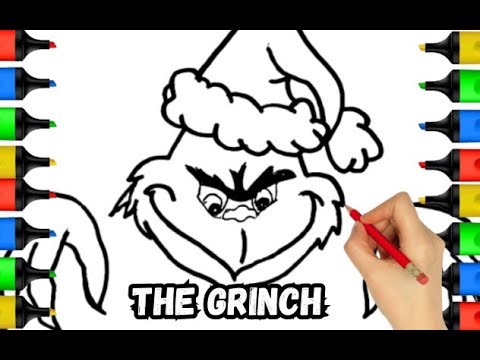 How to Draw The Grinch | Step By Step | Drawing Tutorial