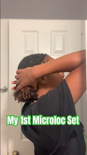 Starter Locs with Mini Twists #naturalhair #diylocs #microlocs