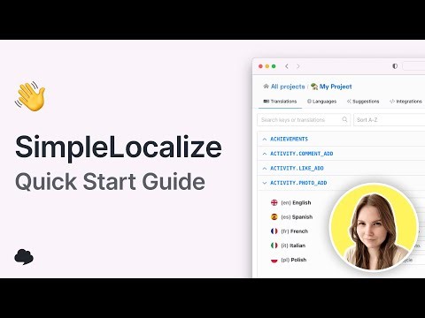 SimpleLocalize: Quick Start Guide