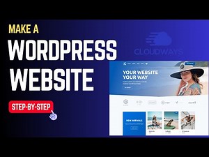 How to Make a WordPress Website on Cloudways | Cloudways Setup Tutorial