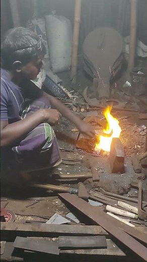 Forging Process of Iron Hook