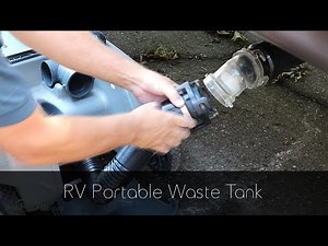 RV Portable Waste Tank