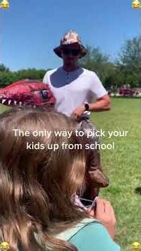 Embarrassing my kid when pick up from school#kids # lembarrassing #fyp #funny