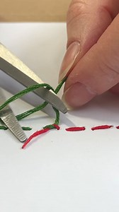 1.5M views · 6K reactions | How to end two stitches with short ends | Everyday Life | Facebook