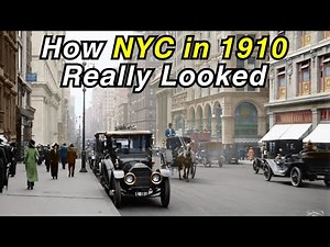 What Living in NEW YORK Was Like in the 1910s
