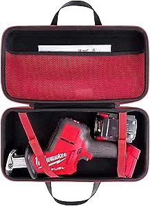khanka Hard Tool Case Replacement for Milwaukee M18 FUEL Cordless Hackzall Reciprocating Saw 2719-20, Case Only
