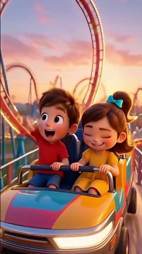 Kids Adventure in Amusement Park | Fun Park Story for Kids