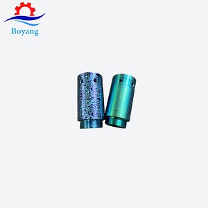 [Hot Item] Color Coating Anodized Ice Cut Titanium Alloy Workpiece Non-Standard Custom Processing