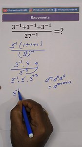 Exponents #math #education #postviralシ #mathematics #trendingnow #fblifestyle #post | Sudhir Kumar