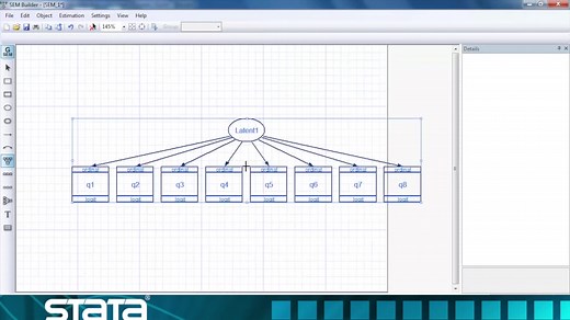 【STATA】多水平广义结构方程模型（GSEM）的STATA实现教程[Tour of multilevel generalized SEM in Stata®]