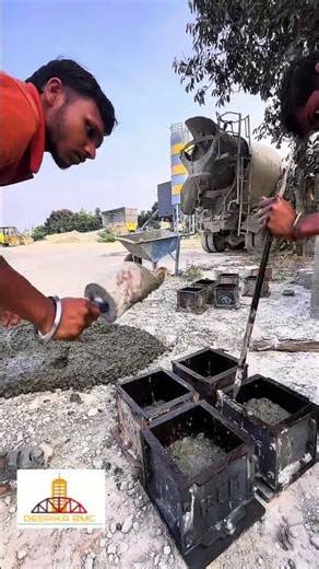 M30 Cube Casting Step by step #construction