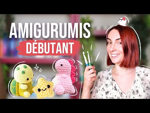 Learn to crochet with Amigurumi 🧶 Tutorial 1 for beginners! Materials + chain