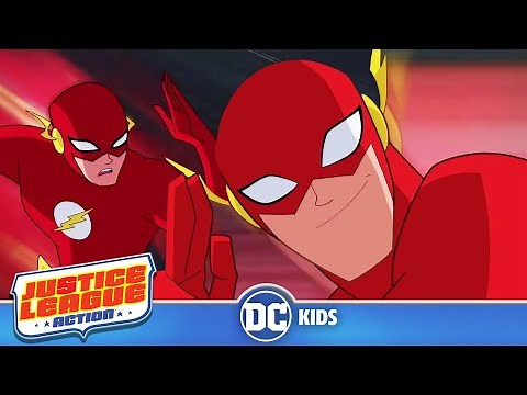 Justice League Action | Flash's Best Moments in Justice League Action | ‪@dckids‬ ​