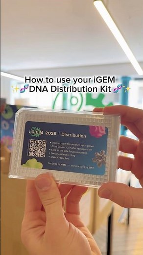 📦🧬💚 How do you use the iGEM DNA Distribution Kit?