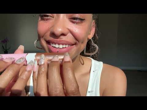 ASMR | Lipgloss Application ✨💗 (Covergirl Yummy Plumper Gloss Try-On Haul)