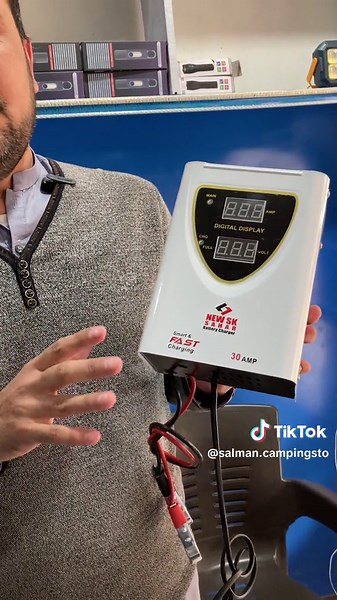 New battery charger best quality #foryou #follow #sensorlight