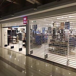 [Hot Item] Transparent Vertical Beautiful Appearance Polycarbonate Rolling Shutter Door