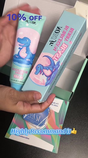 Biom NOBS Jr. toothpaste is a fluoride-free, vegan kids' toothpaste featuring 5% Nano Hydroxyapatite (n-HA) for gentle enamel remineralization, replacing traditional fluoride to strengthen teeth naturally, and comes in a kid-friendly Bubblegum Berry flavor with xylitol for sweetness, aiming to make brushing fun with a focus on natural, gentle cleaning and cavity protection without SLS or harsh chemicals. It provides a natural alternative to fluoride, working by depositing the same minerals (calc
