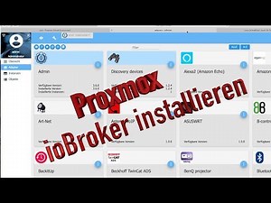 Proxmox - Auf VM ioBroker installieren