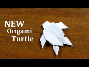 NEW Origami Turtle | How to make a paper Turtle - Tutorial | Paper Crafts