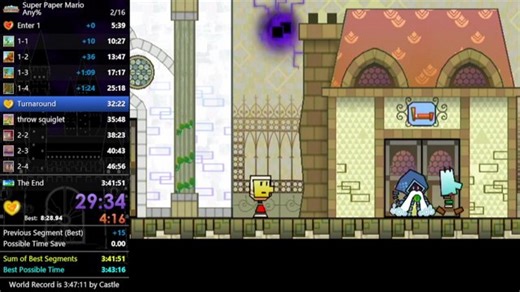 Super Paper Mario Any% Speedruns :)