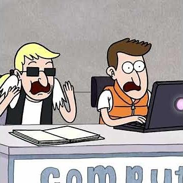 Let's Talk Skips vs Technology #regularshow #cartoon