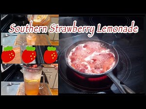 How To Make The Best Homemade Strawberry Lemonade-Don’t knock it till you try it!