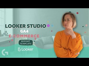 Looker Studio GA4 e-commerce template overview | by Gaille Reports