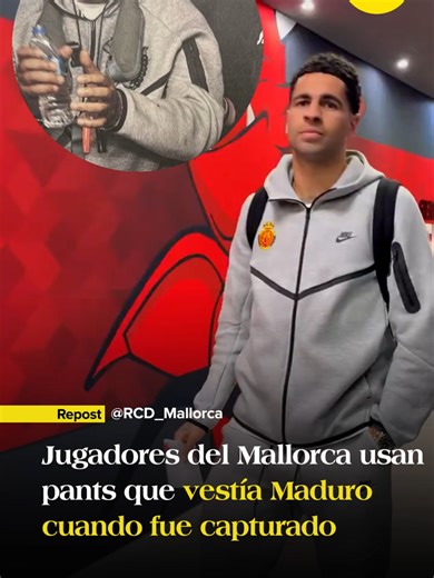 ¡El fútbol español siempre nos regala momentos surrealistas fuera de la cancha! ⚽️🎭 Los jugadores del RCD Mallorca han roto el internet con una de las llegadas más bizarras y virales que se recuerden en la historia de LaLiga. La plantilla del club bermellón llegó al partido contra Girona con un atuendo que nadie esperaba: todos iban vestidos exactamente igual que Nicolás Maduro en el momento de su reciente detención.