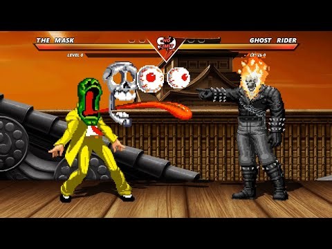 THE MASK VS GHOST RIDER - AMAZING EPIC BATTLE !