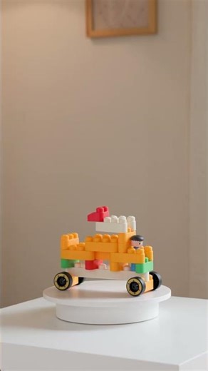 PolyM Spins to the Rhythm—New Builds Every Time! #shorts #toys