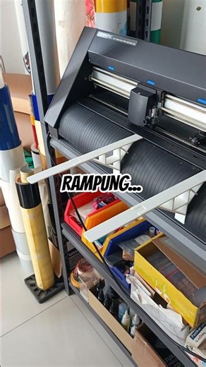 Carrier sheet untuk dudukan stiker atau karton #graphtec CE7000 dari bahan #pla 3d print