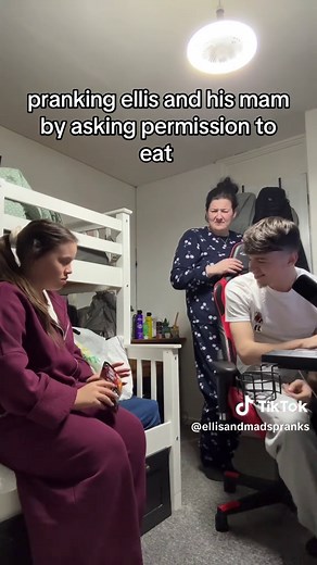 Funny Couple Prank: Asking Permission to Eat!