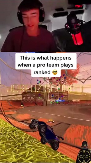 Pro Team Dominates in Rocket League Ranked Match