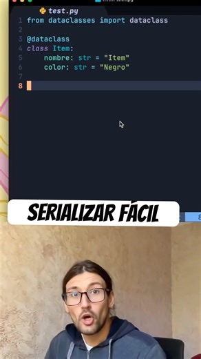 Serializando clases en python | Secretos de dataclass