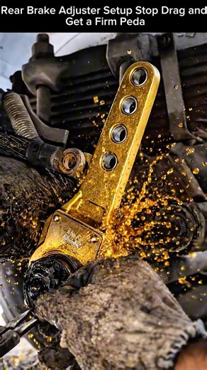 How to Install a Rear Drum Brake Adjuster #shortvideo