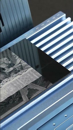 Watch as Masterpiece Comes to Life with SculpfunG9 slide extender #sculpfung9 #laserengraving #diy