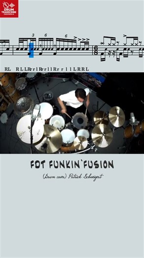 DTI on Instagram: "Hallo Drummer ! saya senang sekali membuat partitur khusus nya alat musik "Drum set". Kali ini saya mencoba mentranscript permainan drum Patrick Schweigert 😉😅🙏🏻 dengan memainkan lagu `FDT FUNKIN'FUSION` #drummersofinstagram #chops #drumsheet #partitur video ini telah melalui beberapa proses di antaranya : 1.⁠ ⁠Pembuatan notasi dan capture video di app Muse score 2.⁠ ⁠Penyelarasan suara dan video di app Logic Pro X 3.⁠ ⁠Penambahan editing video di Final Cut pro X semoga kal