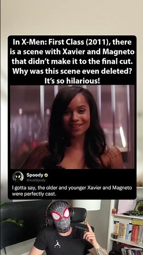 In X-Men First Class (2011), this scene with Xavier and Magneto was deleted