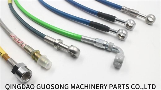 Universal Dirt Bike Racing ATV An3 Motorcycle Stainless Steel Brake Line Steel Brake Hose Hydraulic Clutch Banjo Oil Pipe Line