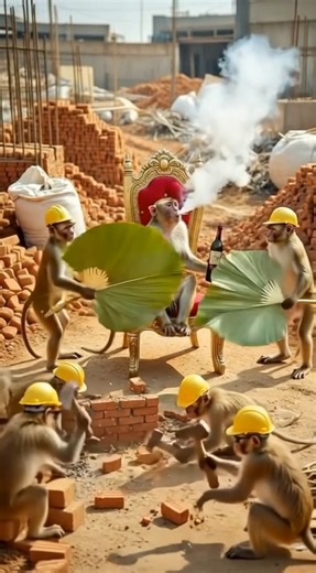 When a Monkey Becomes the Leader of the Pack