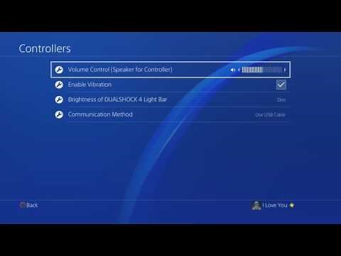 How to Turn OFF Sound on PS4 Controller!