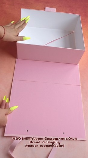 ECO PACKAGING | MOQ From 100pcs,comes in 5 colors,2 sizes in stock,also can be Customized other sizes and colors custom your Own Brand #packagingbox for... | Instagram