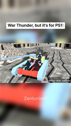 War Thunder, but PS1 Graphics ‪@jackcarterdrelias‬ #warthunder