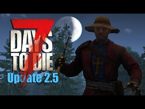 A Man and His Knife Against the Zombie Infestation - 7 Days to Die 2.5