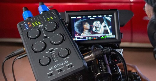 IK unveils new iOS/Mac iRig Pro Quattro I/O field recorder interface for content creators