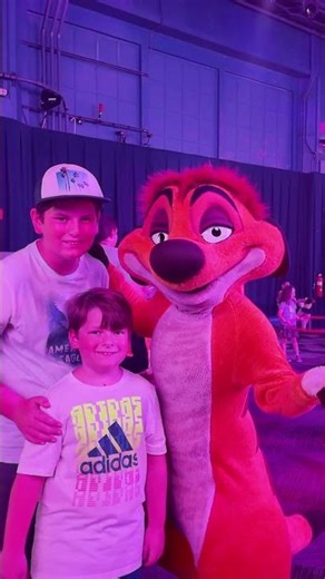 Meeting Timon Lion King Meet & Greet in Hollywood Studios at Disney World