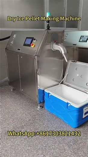 Dry Ice Pellet Making Machine | Automatic Dry Ice Production